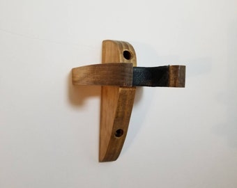 Colgador de guitarra de madera (pino/cedro)