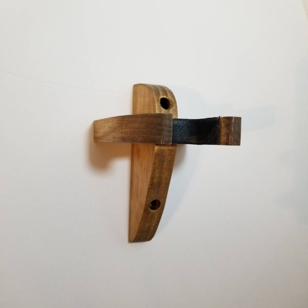 Wooden Guitar Hanger (pine/cedar)