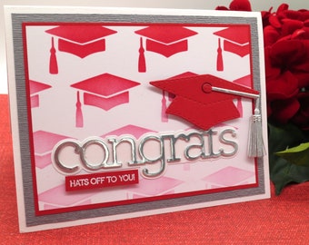 Handmade Graduation Card: Stampin Up, Graduate, College or High School Graduation