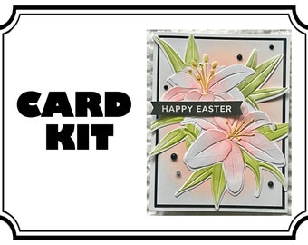 Easter Lily Card Kit | DIY Easter Cards | Easter Card: Stampin Up Card