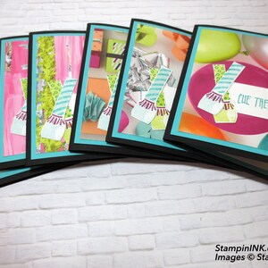 Birthday Money Holder Card: Stampin Up, Birthday Confetti, Random Selection from Above image 2