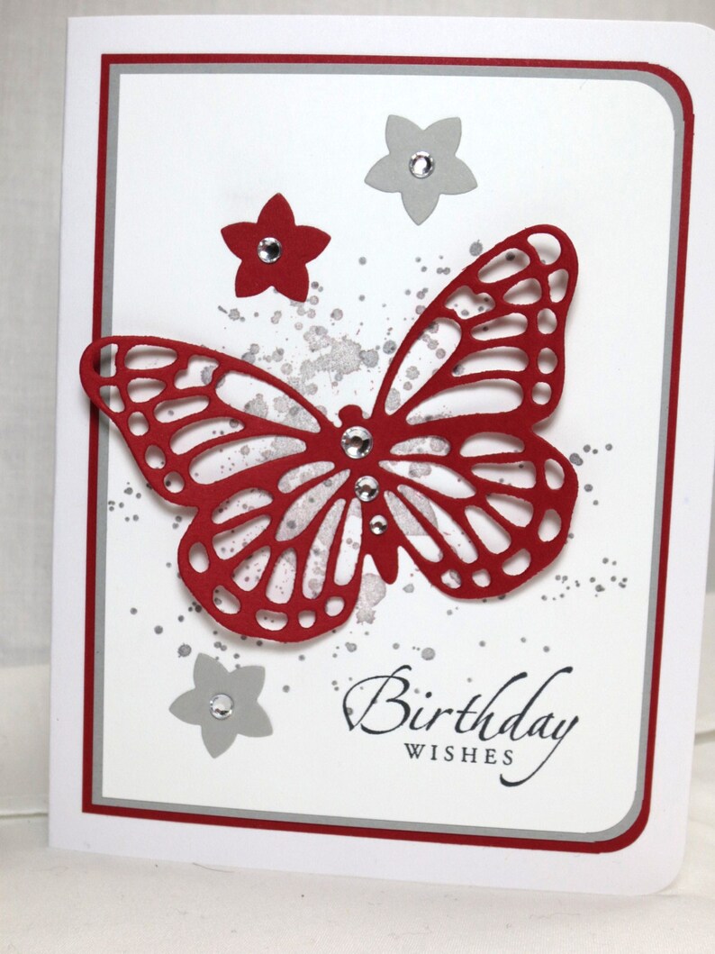 Handmade Birthday Card: Stampin Up, Happy Birthday, Butterfly ...