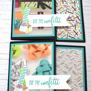 Birthday Money Holder Card: Stampin Up, Birthday Confetti, Random Selection from Above image 3
