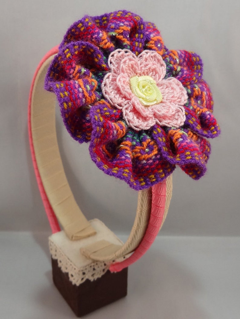 Handmade Peruvian Headband for Girls image 2