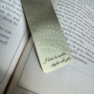 Art Deco Brass Bookmarks Bild 5