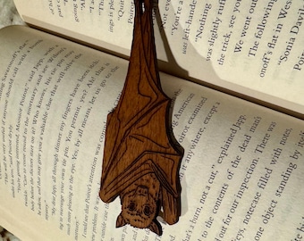 Mahogany Bat Bookmark