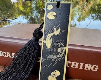 Brass Koi Bookmark