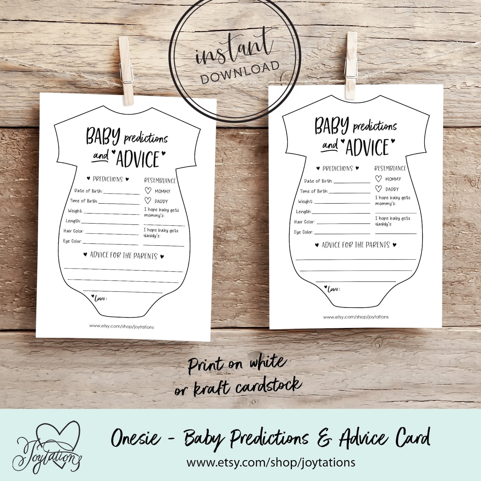 baby-predictions-and-advice-baby-shower-game-printable-etsy-uk