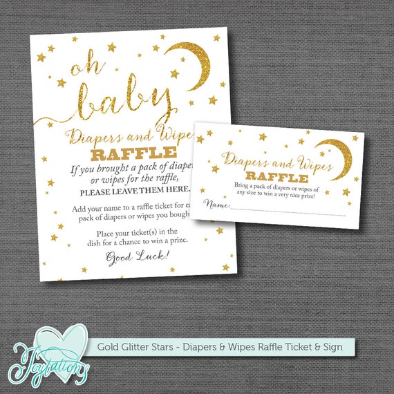 diaper and wipes raffle