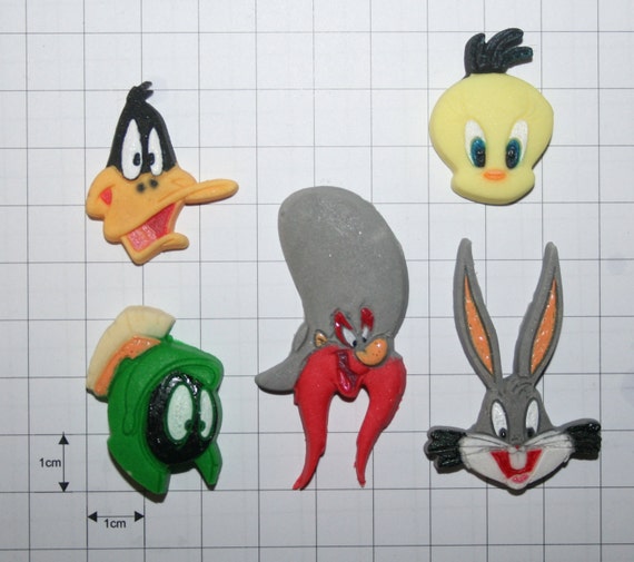 Warner Bros Cartoon Character Mould Bugs Bunny Yosemite Sam Etsy