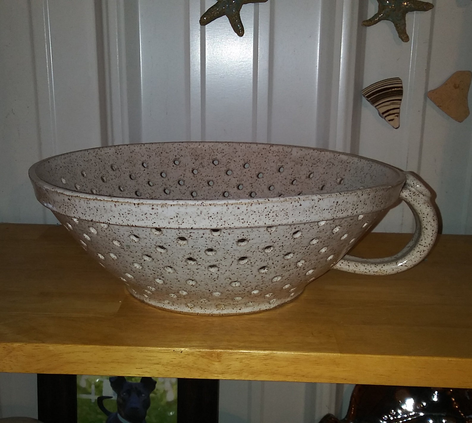 Ceramic Colander Extra Large Colander Etsy