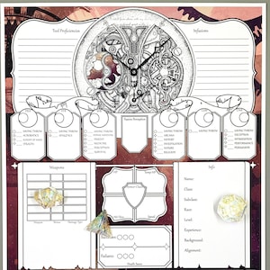 Artificer DnD 5e Character Sheet