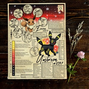 Umbreon wall art - Etsy 日本