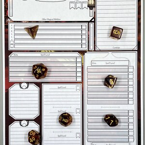 Tavern Dnd 5e Character Sheet | Dnd Character Journal | Dungeons and ...