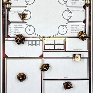 Tavern Dnd 5e Character Sheet | Dnd Character Journal | Dungeons and ...