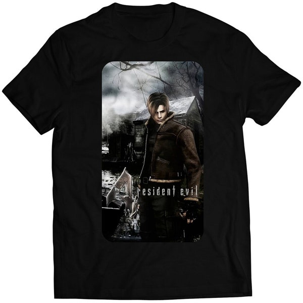 Leon S. Kennedy Biohazard Residence Evil 4 Premium Unisex T-shirt