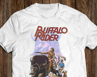 Buffalo Rider - Vintage Movie Poster Shirt