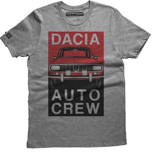 Dacia Auto Crew - PUBG Tee Gray | Red