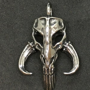 Stainless Steel Mythosaur Skull Pendant (large) - Etsy