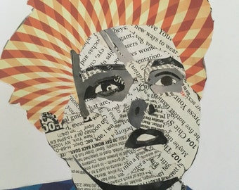Custom newspaper faces
