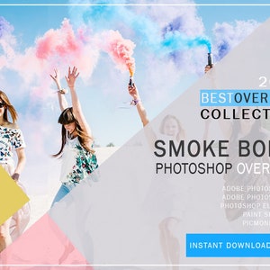 40 smoke photoshop overlays realistic