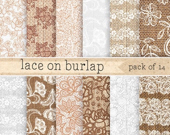 burlap background etsy