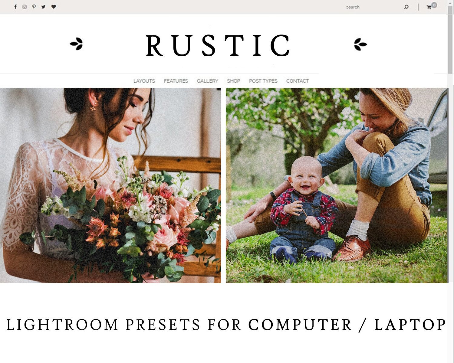 40 RUSTIC DESKTOP LIGHTROOM presets Etsy