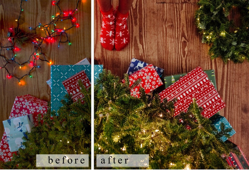 CHRISTMAS PRESETS for Lightroom Mobile App