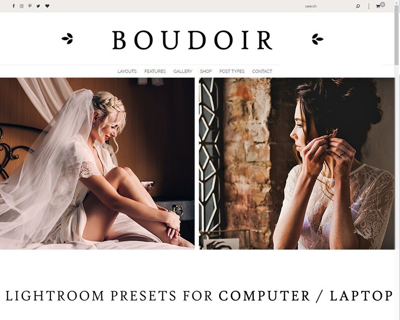 40 BOUDOIR DESKTOP LIGHTROOM presets | Etsy