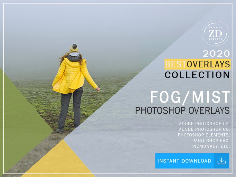 25 Fog Photoshop Overlays: Mist and Mo Wedding Recommended Haze Max 62% OFF Photo Layer