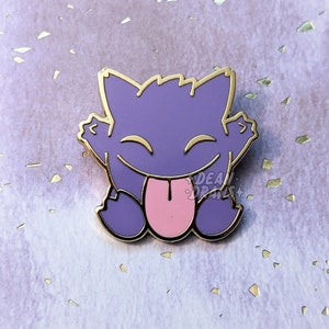Silly Ghost Gengar Mini Pin