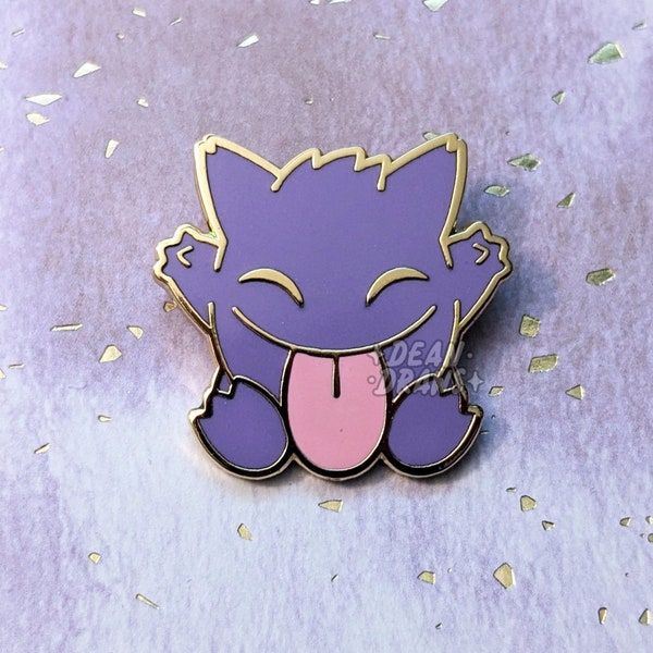 Silly Ghost Gengar Mini Pin