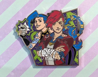 Jinx and Vi Pin