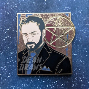Crowley Demon Pin
