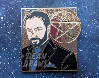 Crowley Demon Pin