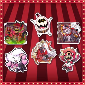 Hazbin Stickers PACK ONE