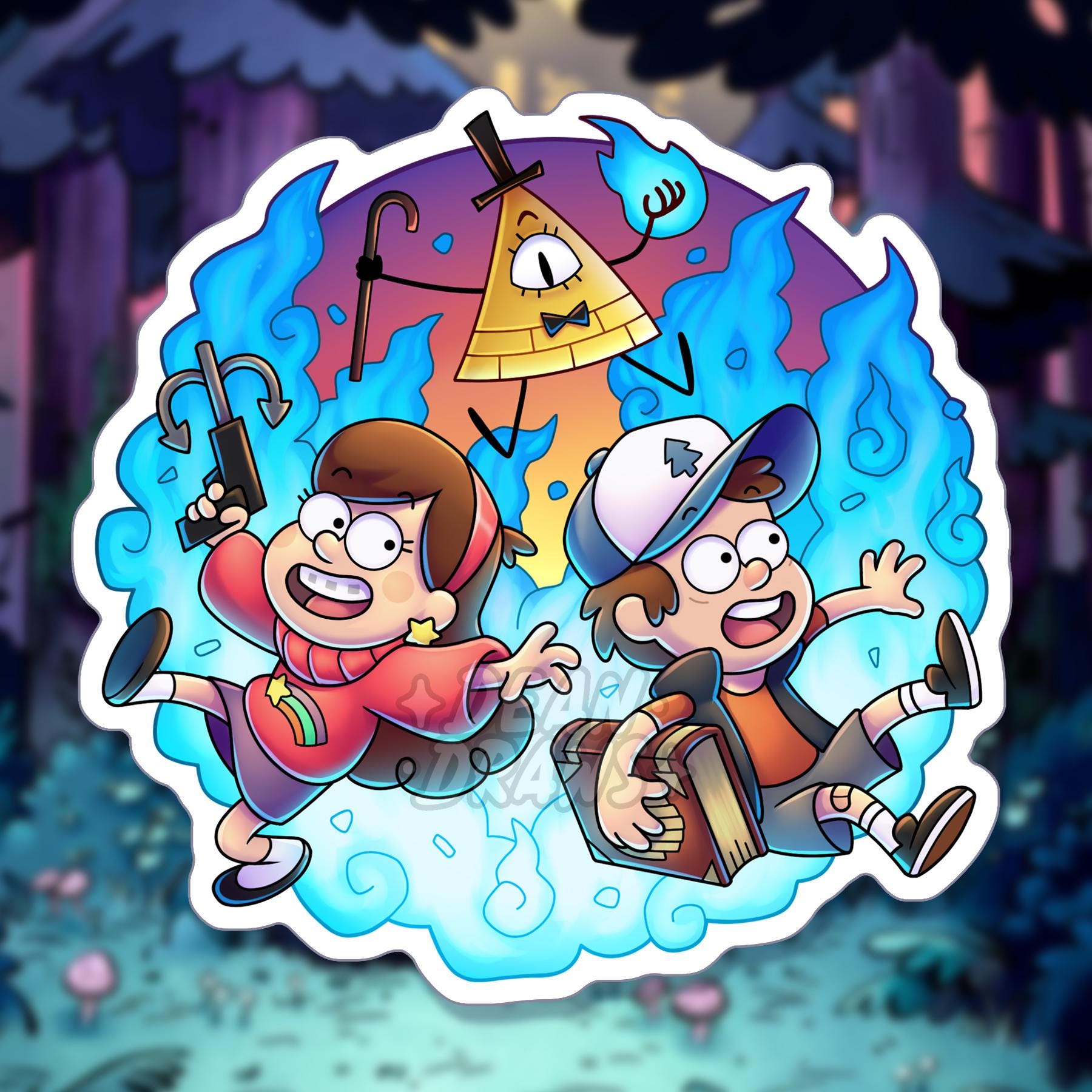 Gravity Falls Sticker - Etsy