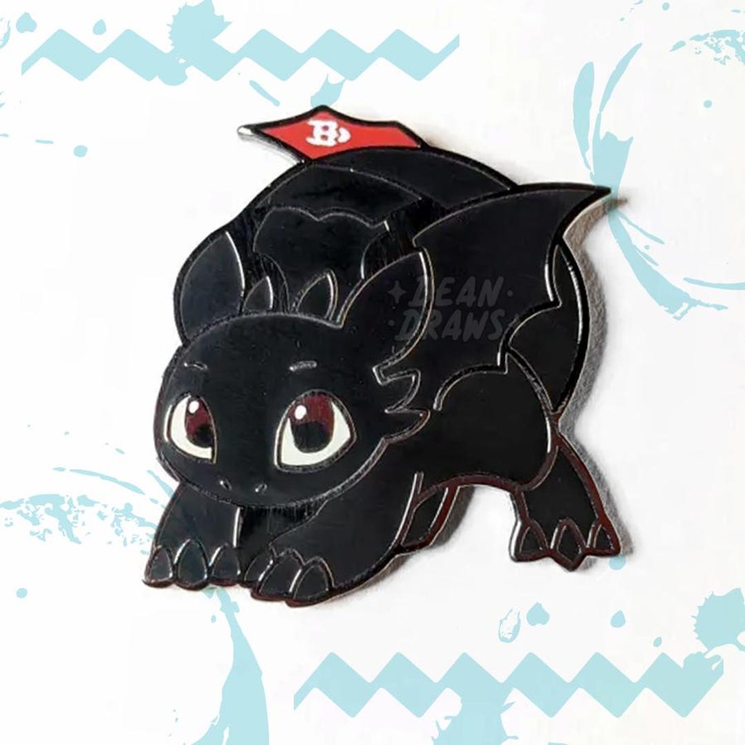 Toothless Mini Pin - Etsy