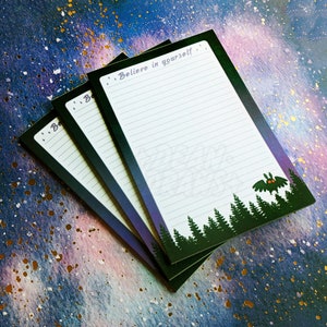 Bloc-notes Mothman, Cryptid Stationery (6 x 4 pouces)