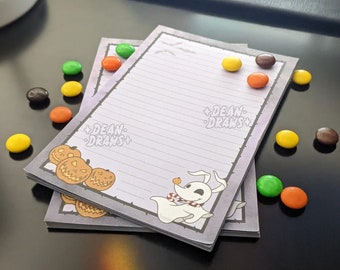 Nightmare Zero the Ghost notepad stationary