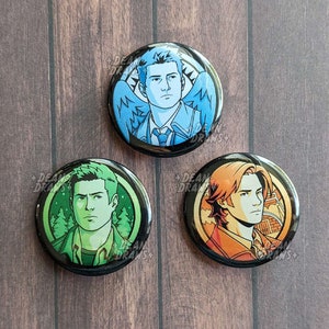Supernatural Buttons