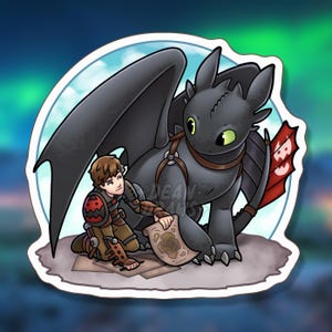 Dragon Cartographer sticker