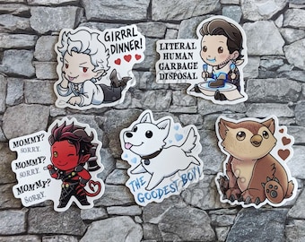 Baldur&#39;s Gate Sticker Pack