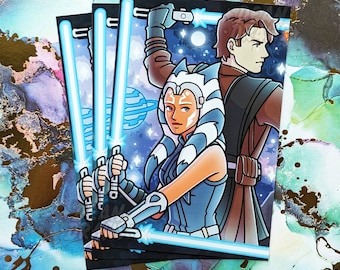 Anakin and Ahsoka PRINT