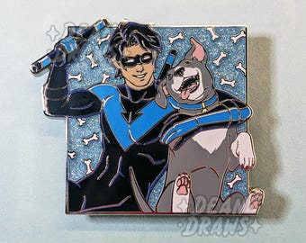 Nightwing Bitewing Pin