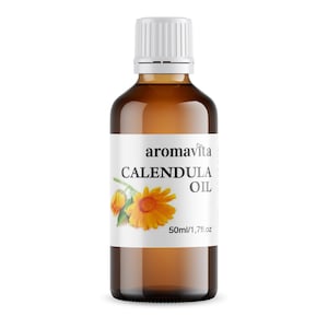 Calendula Oil Organic Infusion – Extra Virgin Olive Oil Base | Natural Skin Care Marigold oil