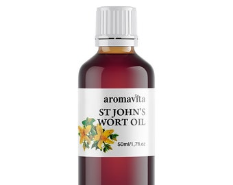 St John's Wort Oil 100% Pure & Organic Greek Balsam Oil from Olympus