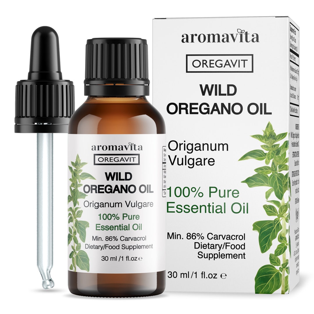 100 Pure Undiluted Wild Oregano Essential Oil, Greek Origin, Highly