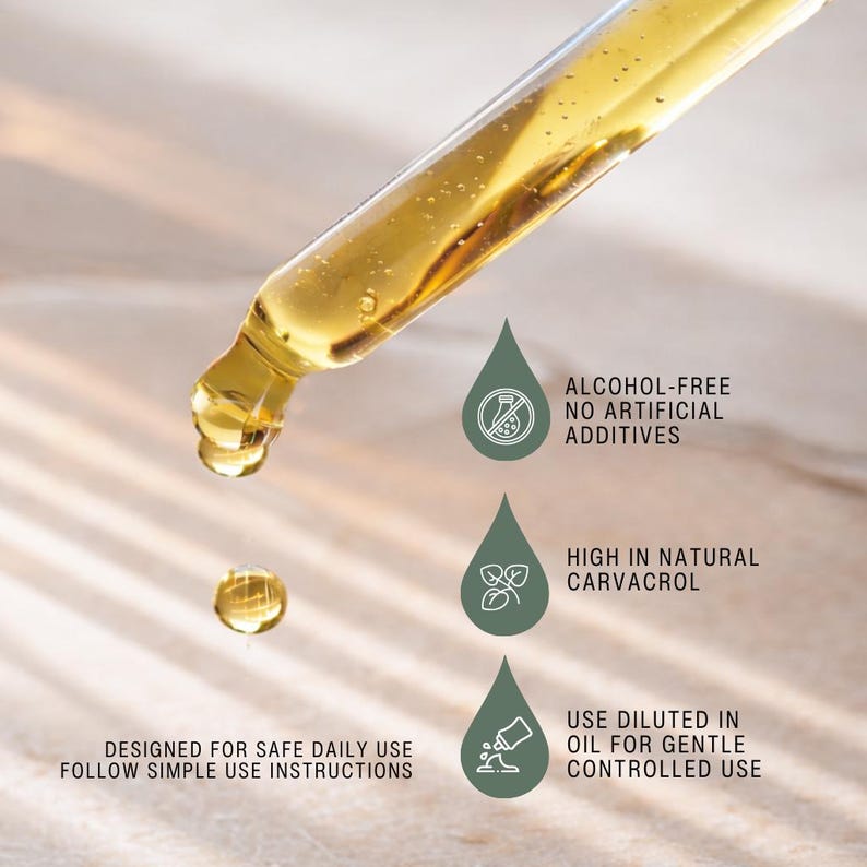 100% Pure Organic Greek Oregano Oil – Undiluted, Certified Organic | Natural Wellness DIETARY SUPPLEMENT image 4