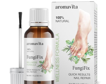 FungiFix Reparación de Uñas: Fórmula Natural de Acción Rápida (30 ml)